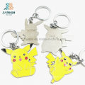 Benutzerdefinierte Großhandel Supply Yellow Paint Förderung Metall Pikachu Keychain